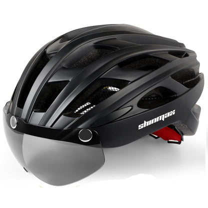 Bike Helmet for Adult Men Women with Magnetic Goggles&Led SM-T69